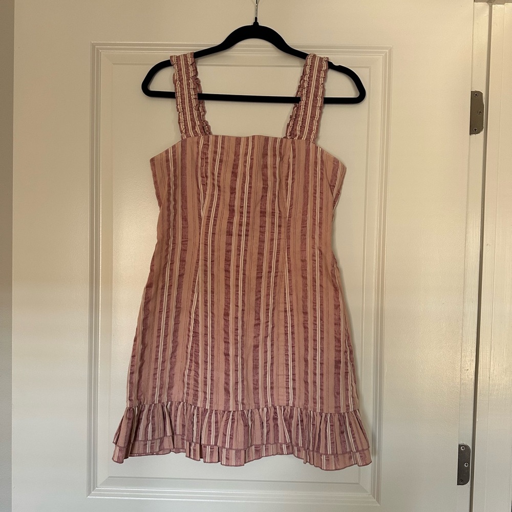 Alexis linen/cotton blend dress